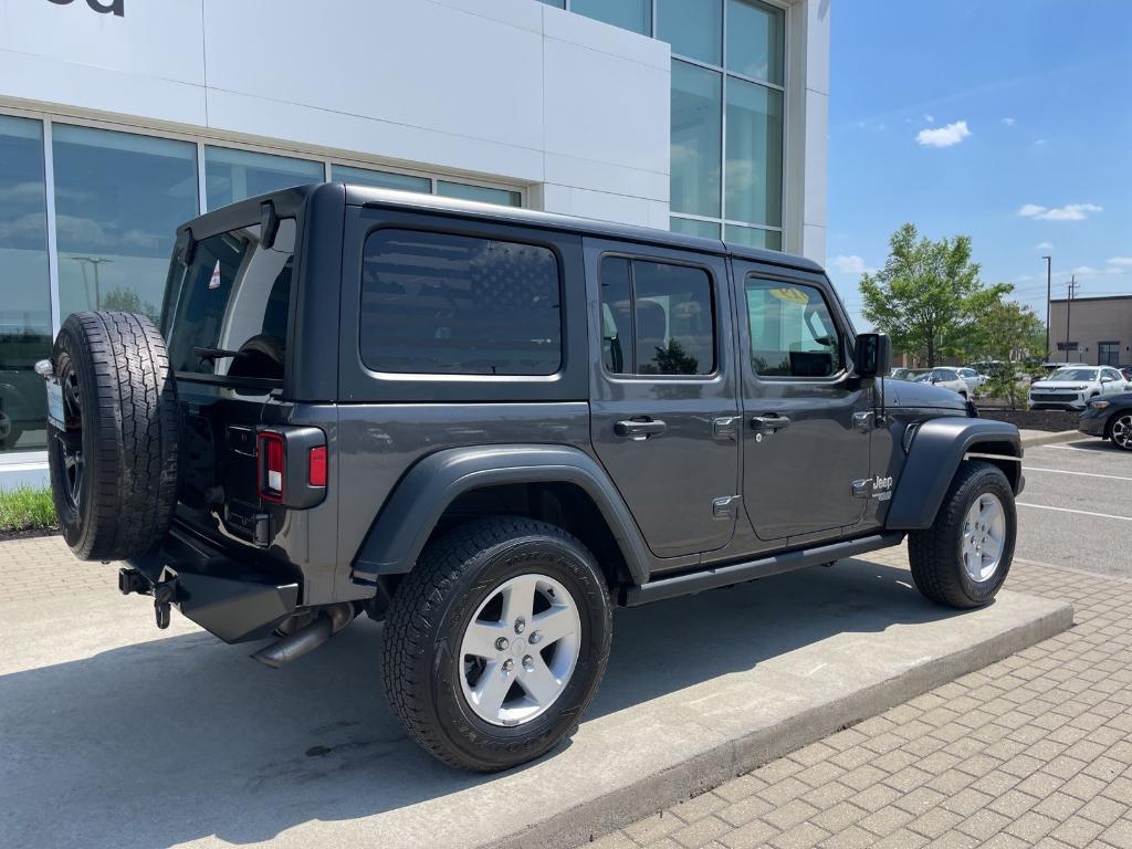 used 2019 Jeep Wrangler Unlimited car, priced at $17,340
