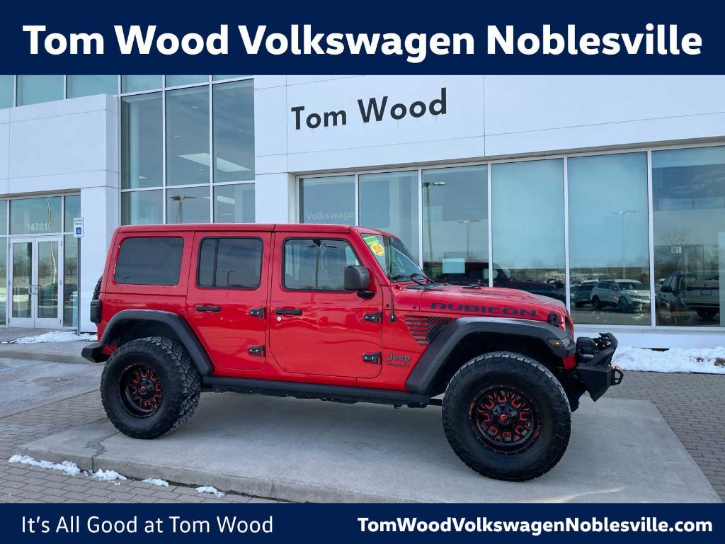 used 2018 Jeep Wrangler Unlimited car, priced at $24,059