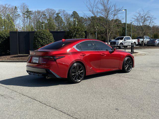 used 2024 Lexus IS 350 car, priced at $44,988