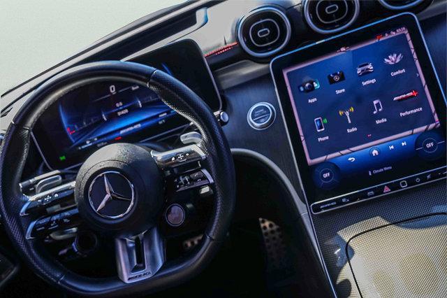 used 2024 Mercedes-Benz AMG C 43 car, priced at $50,995