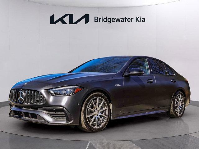 used 2024 Mercedes-Benz AMG C 43 car, priced at $50,995