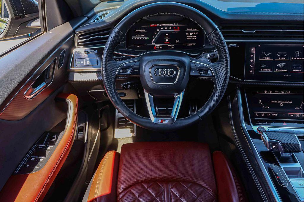 used 2024 Audi SQ8 car, priced at $72,653