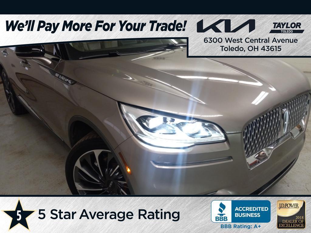 used 2021 Lincoln Aviator car, priced at $33,500
