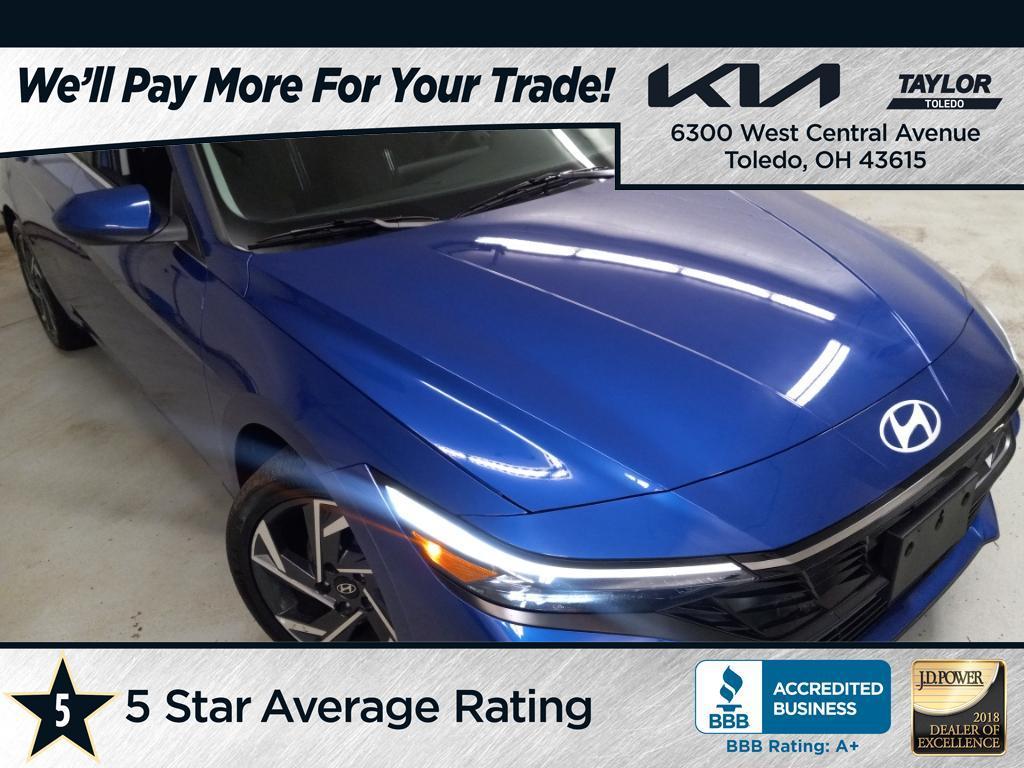 used 2025 Hyundai Elantra car, priced at $21,500