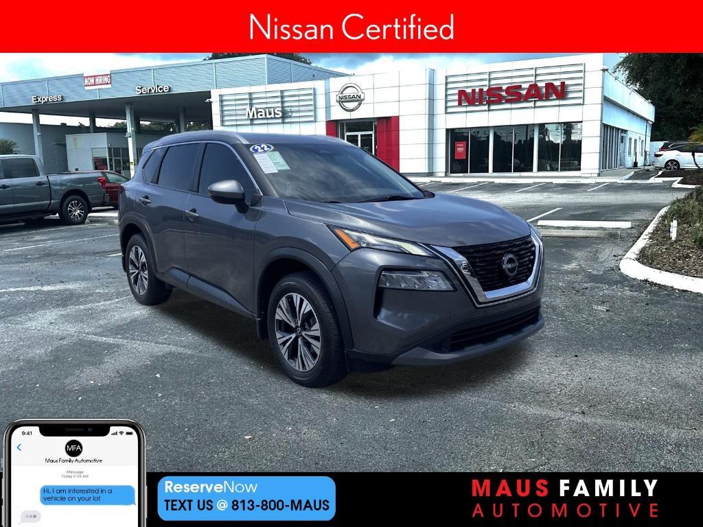 used 2022 Nissan Rogue car, priced at $18,620