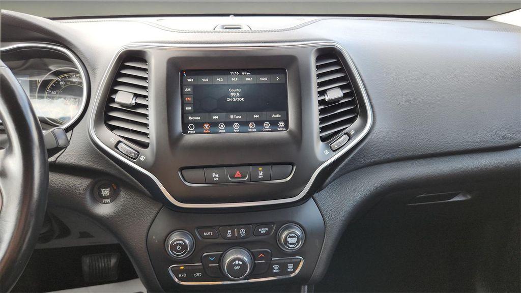 used 2021 Jeep Cherokee car, priced at $19,840