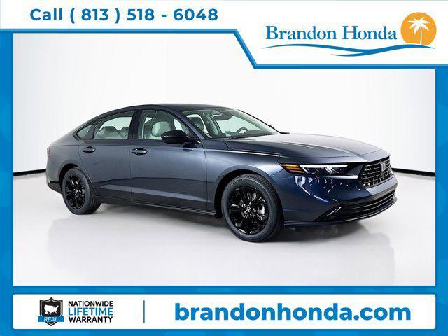 new 2025 Honda Accord car, priced at $30,538