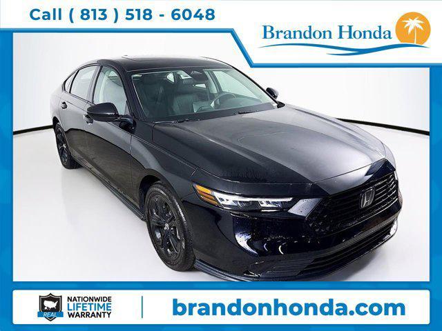 new 2025 Honda Accord car, priced at $30,275