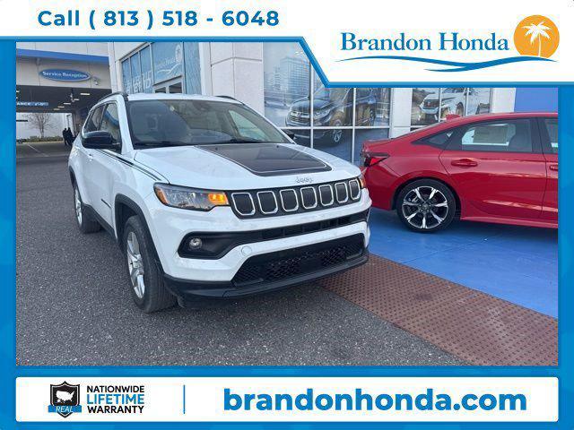 used 2022 Jeep Compass car, priced at $15,668