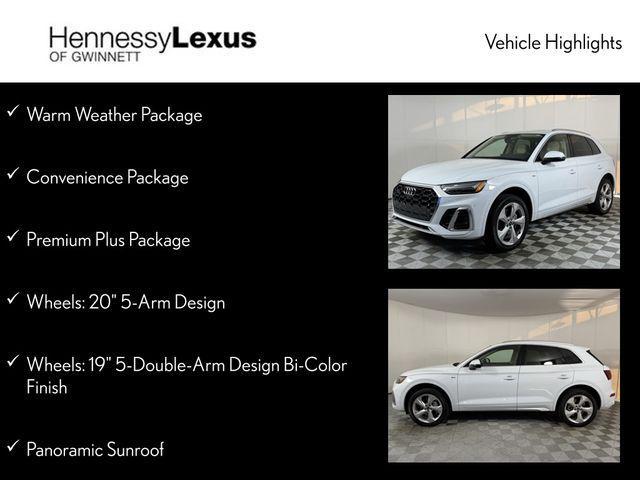 used 2023 Audi Q5 car, priced at $33,990