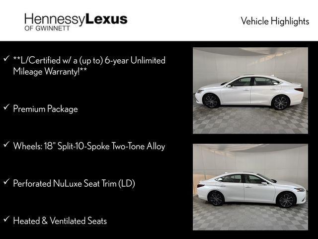 used 2025 Lexus ES 300h car, priced at $44,890