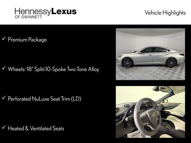 used 2025 Lexus ES 300h car, priced at $44,890