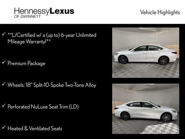 used 2025 Lexus ES 300h car, priced at $43,990