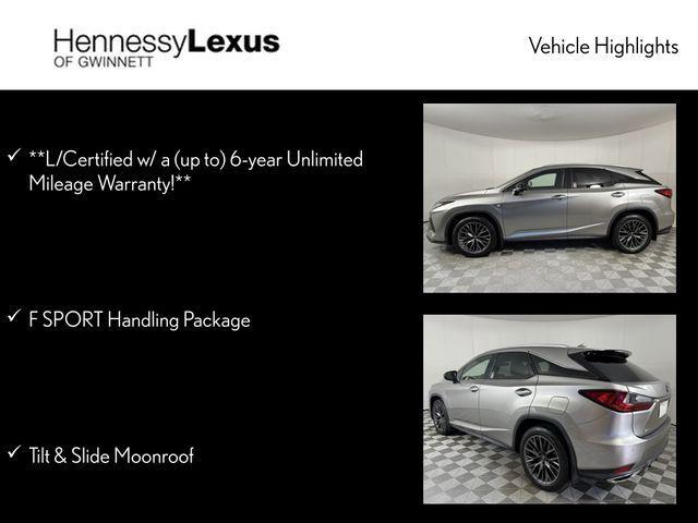 used 2022 Lexus RX 350 car, priced at $43,990
