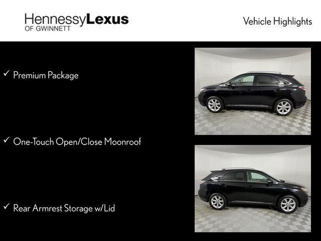 used 2010 Lexus RX 350 car, priced at $10,290