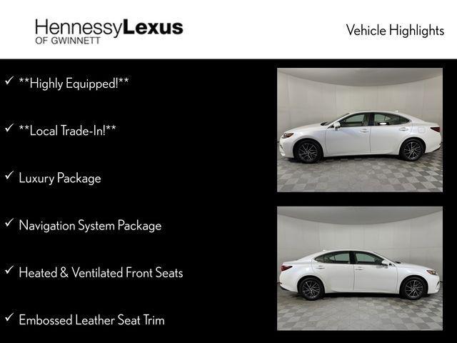 used 2017 Lexus ES 350 car, priced at $20,990