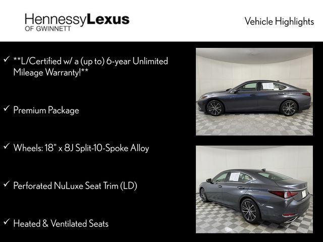 used 2022 Lexus ES 350 car, priced at $33,690