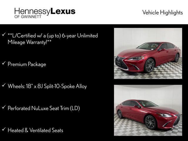 used 2022 Lexus ES 300h car, priced at $37,990