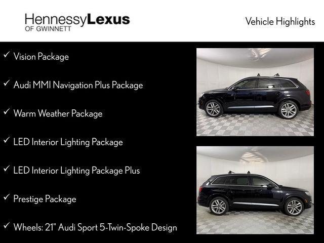 used 2018 Audi Q7 car, priced at $19,890