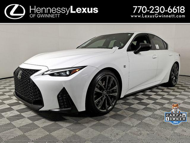 used 2025 Lexus IS 350 car, priced at $45,990