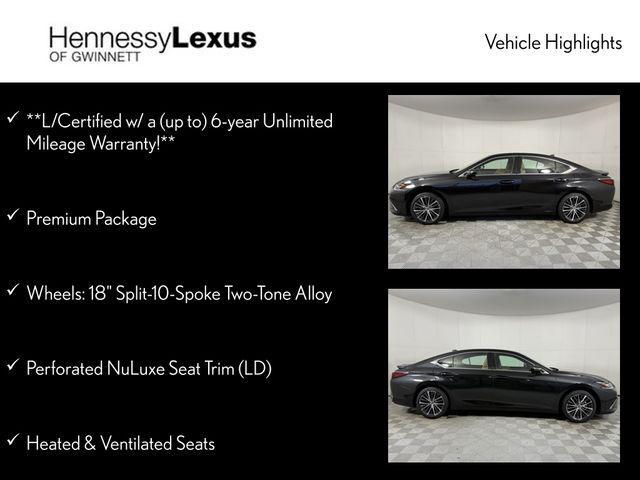 used 2025 Lexus ES 300h car, priced at $45,790