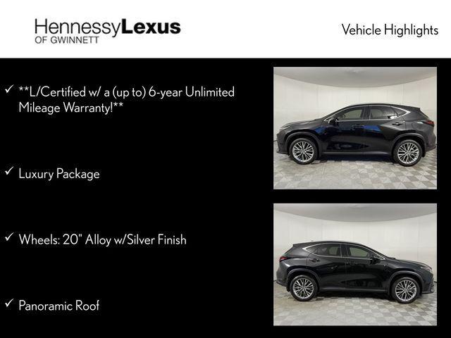 used 2025 Lexus NX 350 car, priced at $49,690