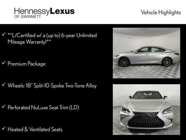 used 2025 Lexus ES 300h car, priced at $44,890