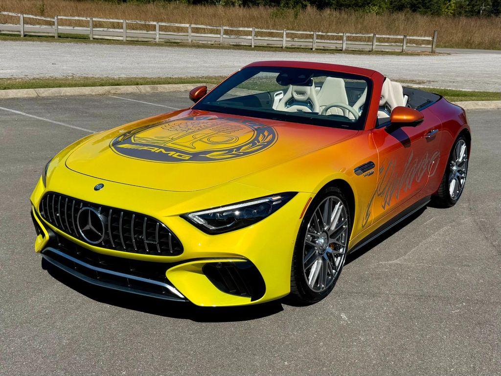 used 2022 Mercedes-Benz AMG SL 63 car, priced at $114,900