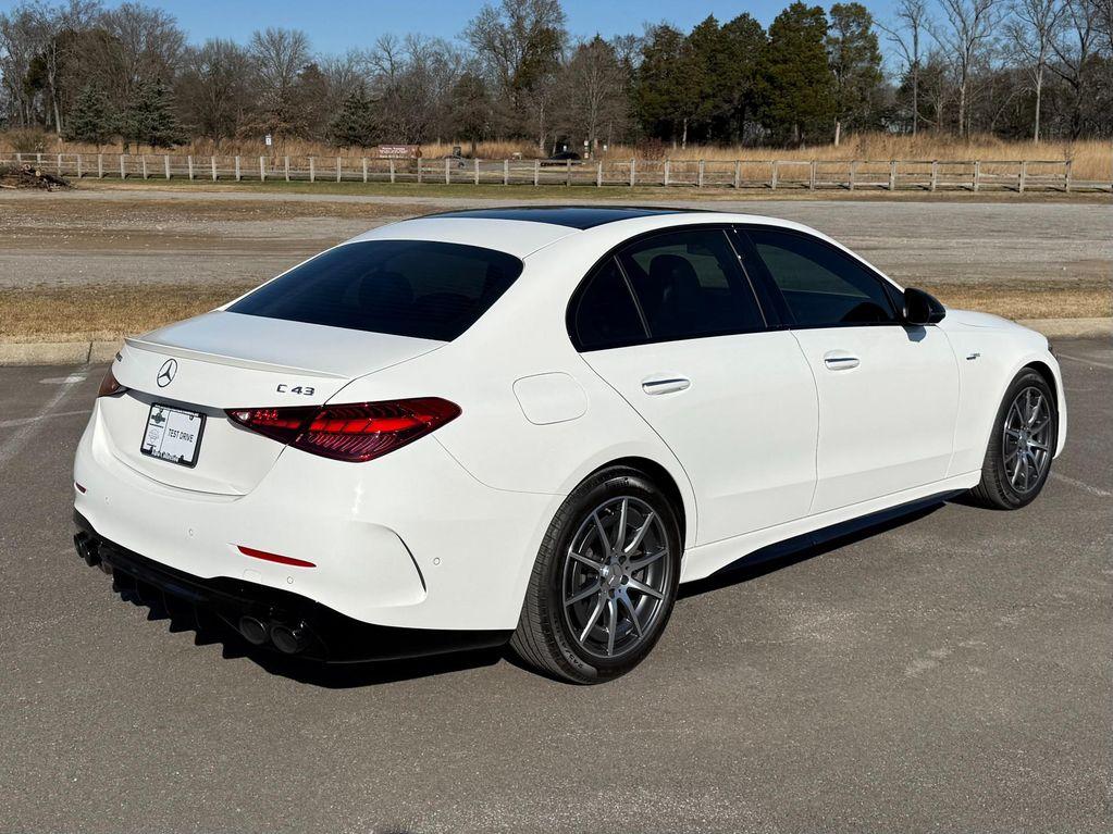 used 2023 Mercedes-Benz AMG C 43 car, priced at $49,950