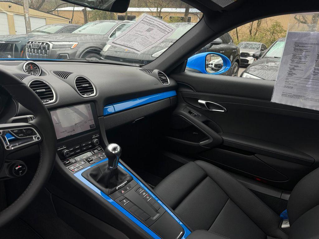 used 2025 Porsche 718 Cayman car, priced at $82,500