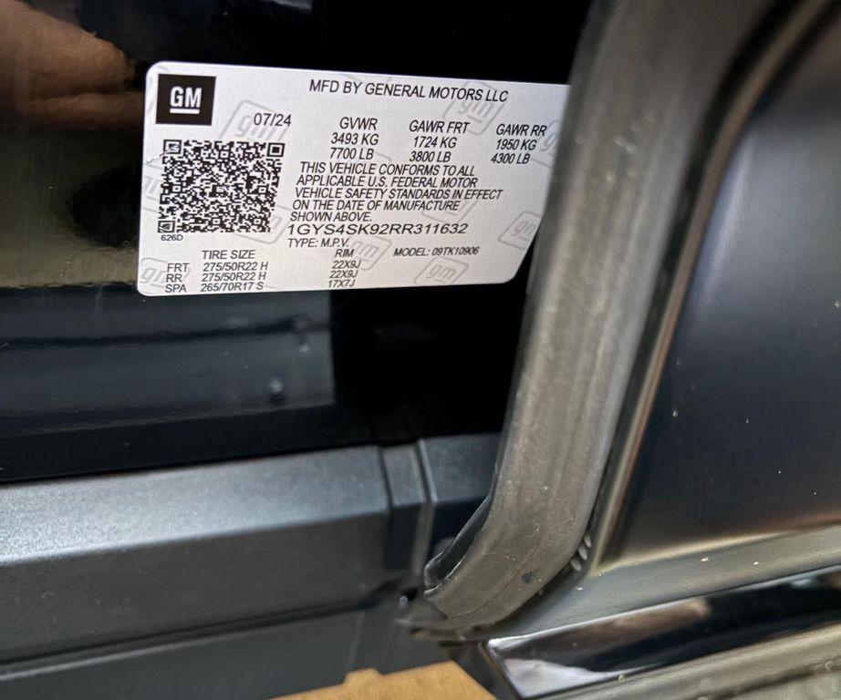 used 2024 Cadillac Escalade ESV car, priced at $134,950