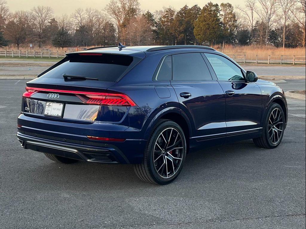 used 2023 Audi Q8 car, priced at $51,500