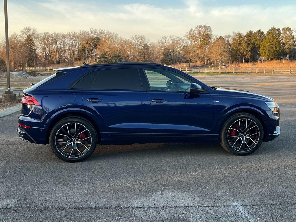used 2023 Audi Q8 car, priced at $51,500