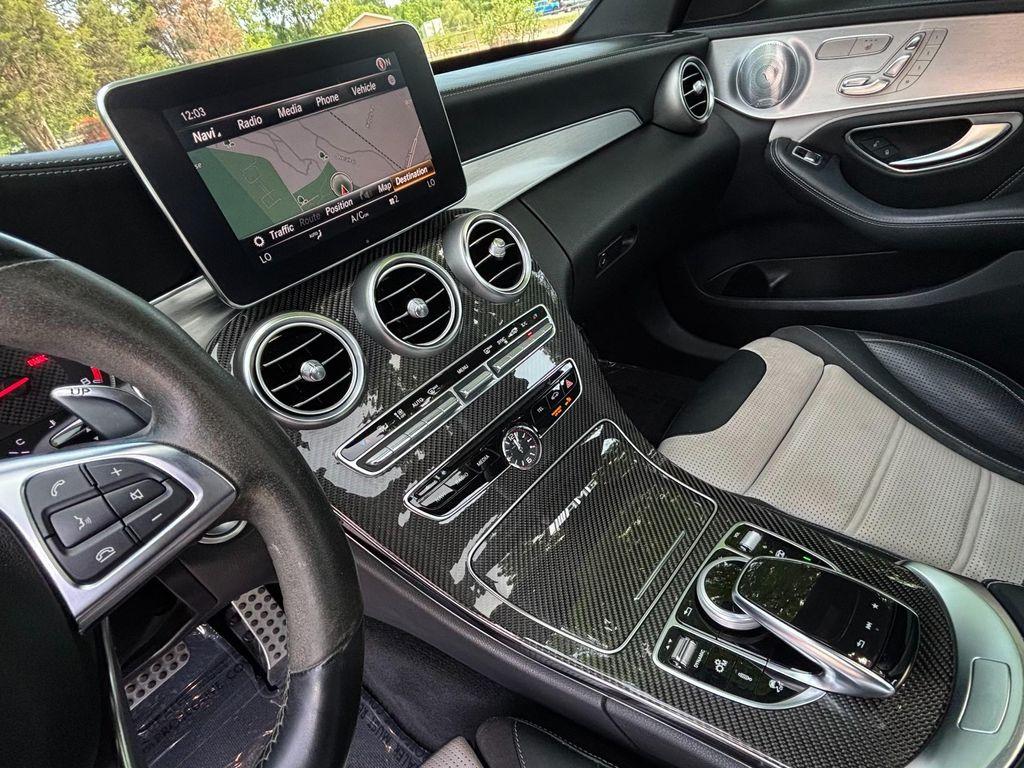 used 2018 Mercedes-Benz AMG C 63 car, priced at $43,950