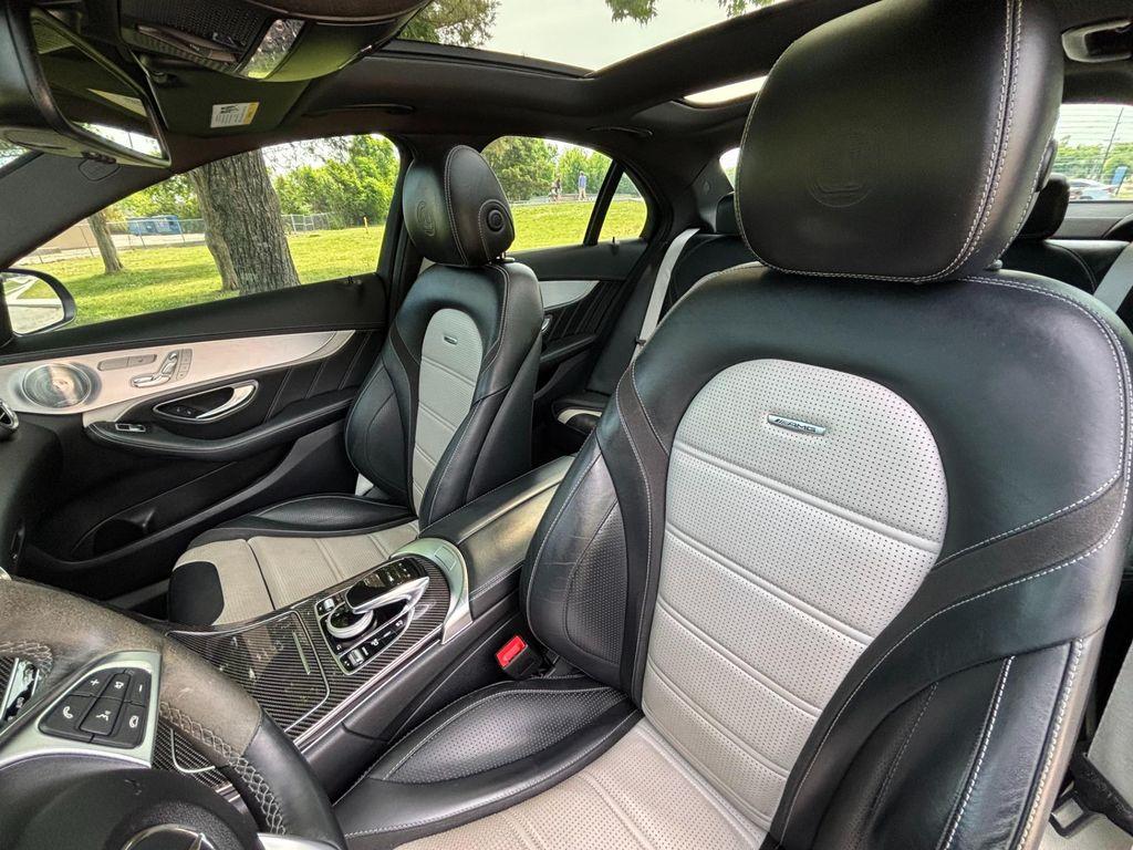 used 2018 Mercedes-Benz AMG C 63 car, priced at $43,950