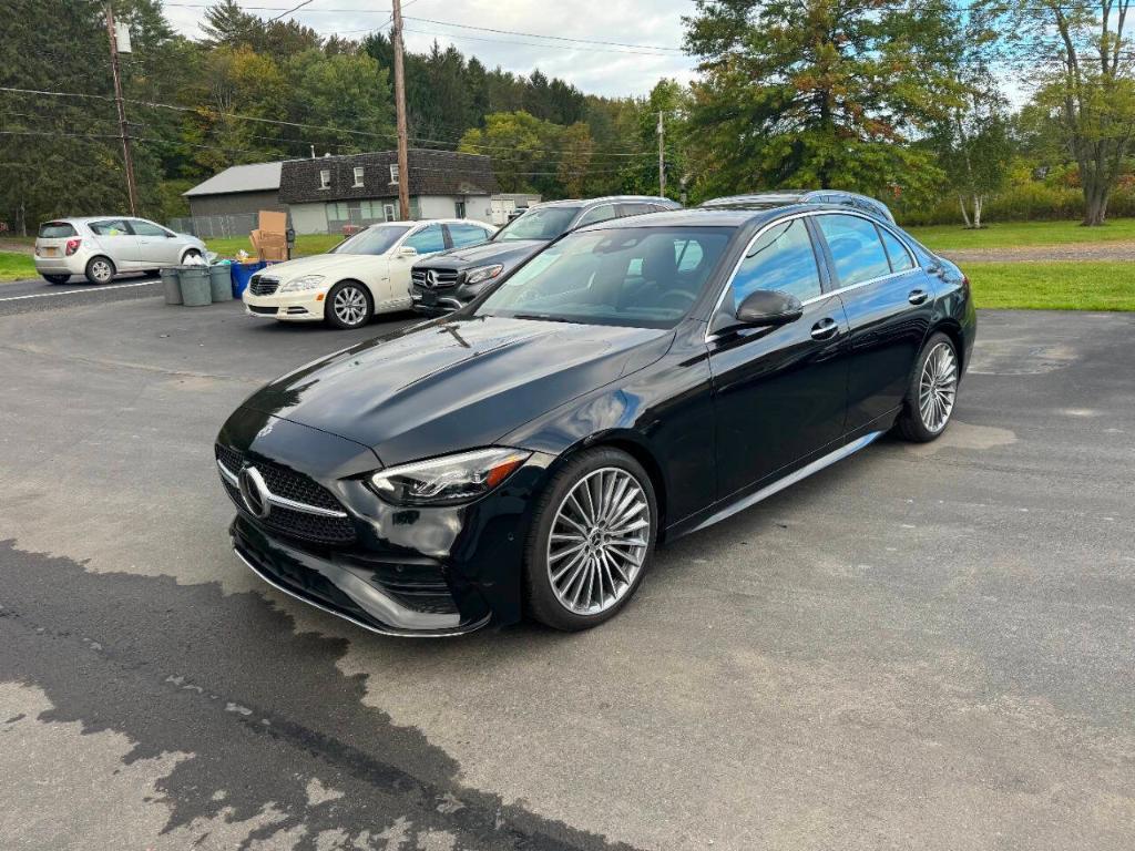 used 2022 Mercedes-Benz C-Class car, priced at $38,900