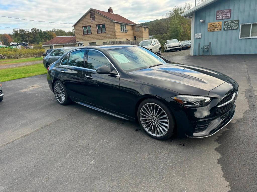 used 2022 Mercedes-Benz C-Class car, priced at $38,900
