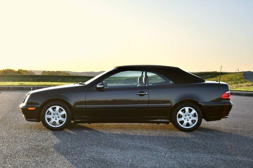 used 2003 Mercedes-Benz CLK-Class car, priced at $25,900