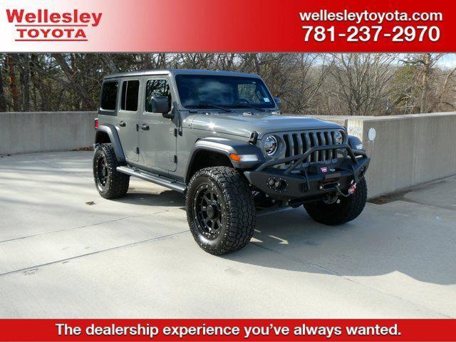 used 2021 Jeep Wrangler Unlimited car, priced at $34,999