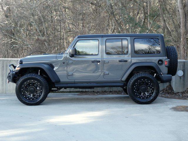 used 2021 Jeep Wrangler Unlimited car, priced at $34,999