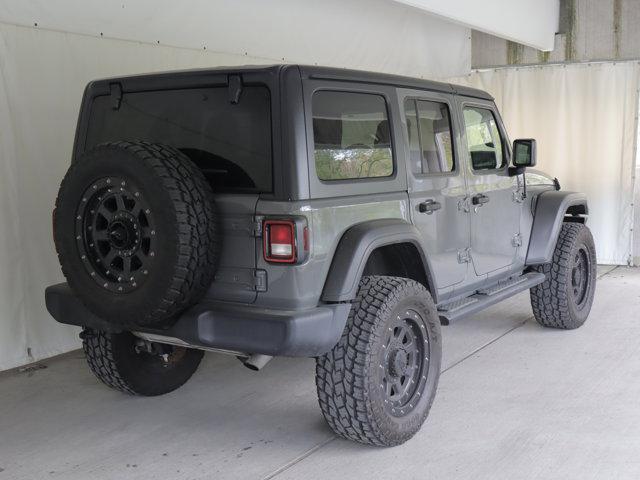 used 2021 Jeep Wrangler Unlimited car, priced at $36,465