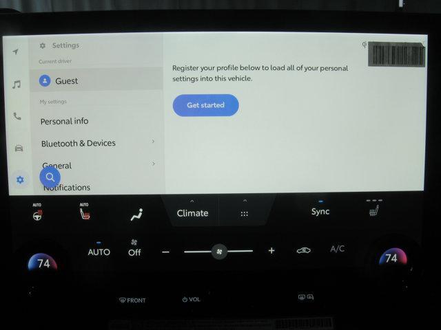 new 2026 Toyota bZ car, priced at $41,794
