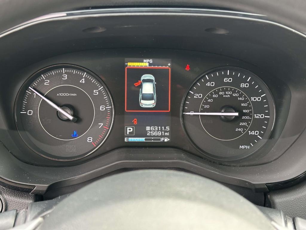 2023 Crystal White Pearl Subaru Impreza