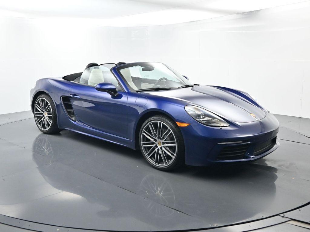 used 2025 Porsche 718 Boxster car, priced at $103,900