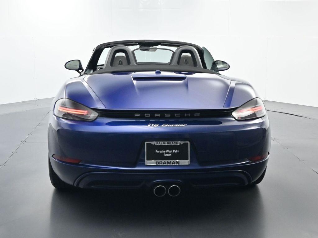 used 2025 Porsche 718 Boxster car, priced at $103,900
