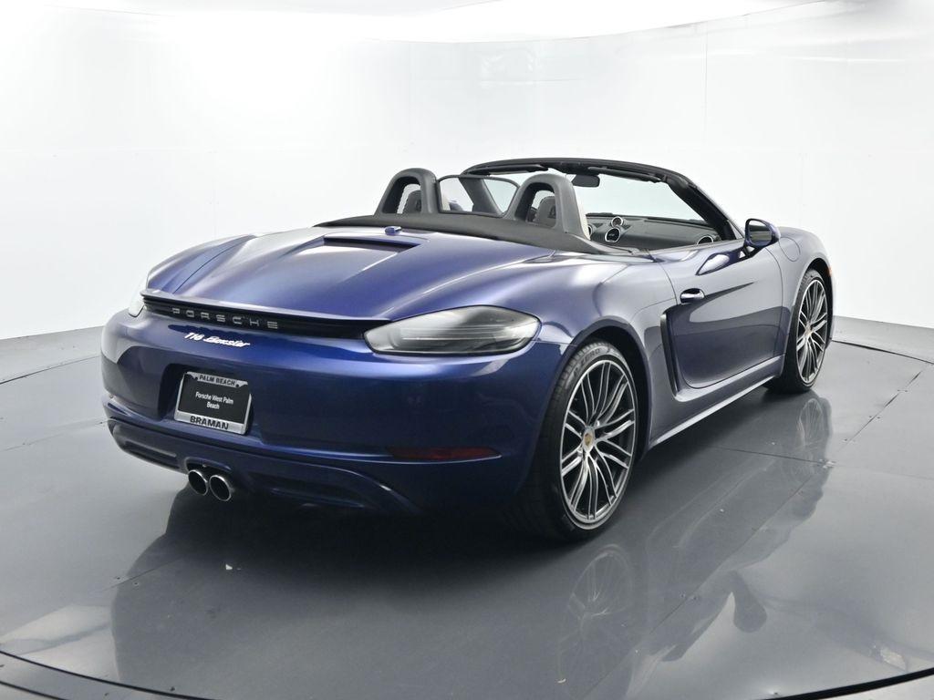 used 2025 Porsche 718 Boxster car, priced at $103,900
