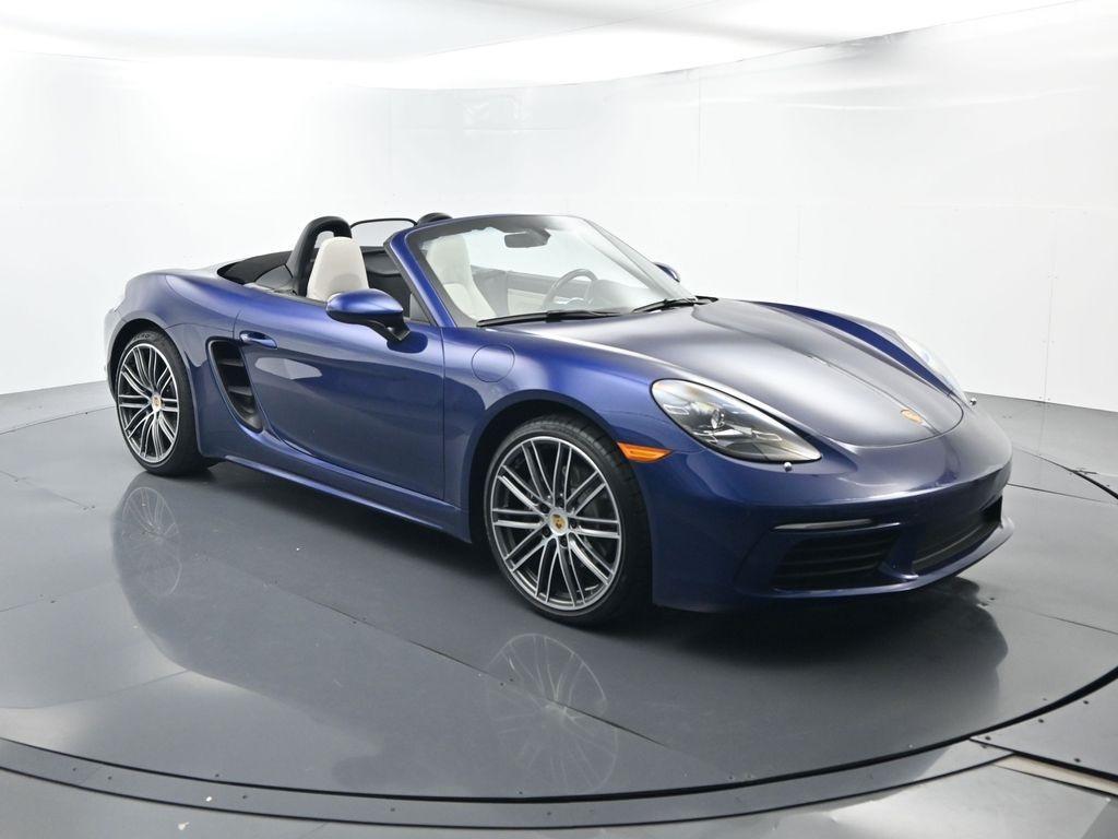used 2025 Porsche 718 Boxster car, priced at $103,900
