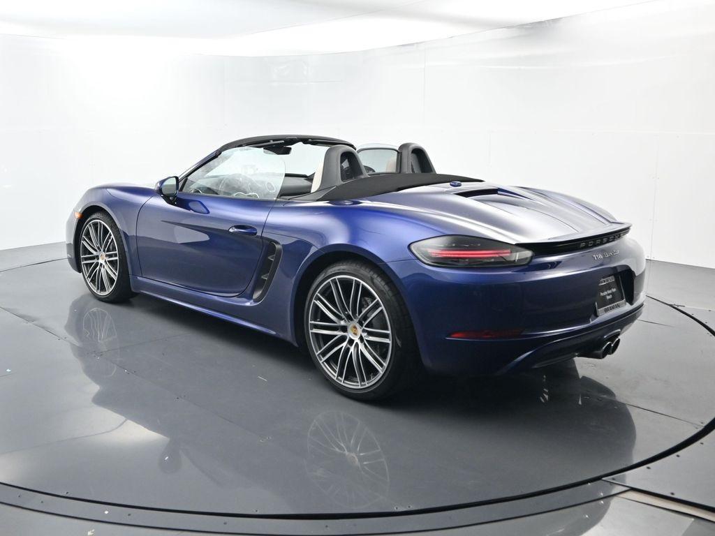 used 2025 Porsche 718 Boxster car, priced at $103,900