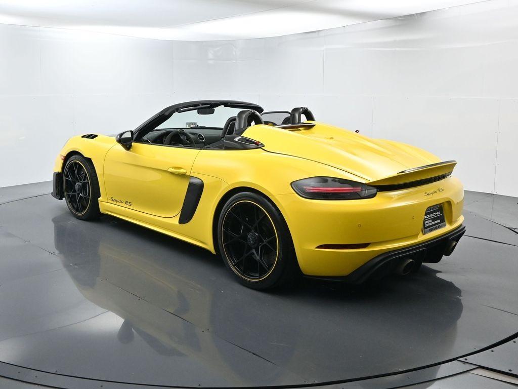 used 2024 Porsche 718 Spyder car, priced at $204,900