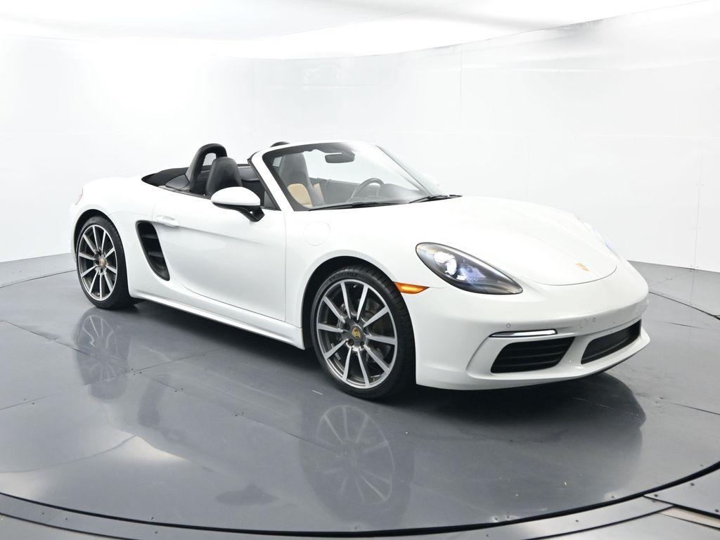 used 2018 Porsche 718 Boxster car, priced at $52,900